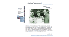 Desktop Screenshot of chainofcommand.info